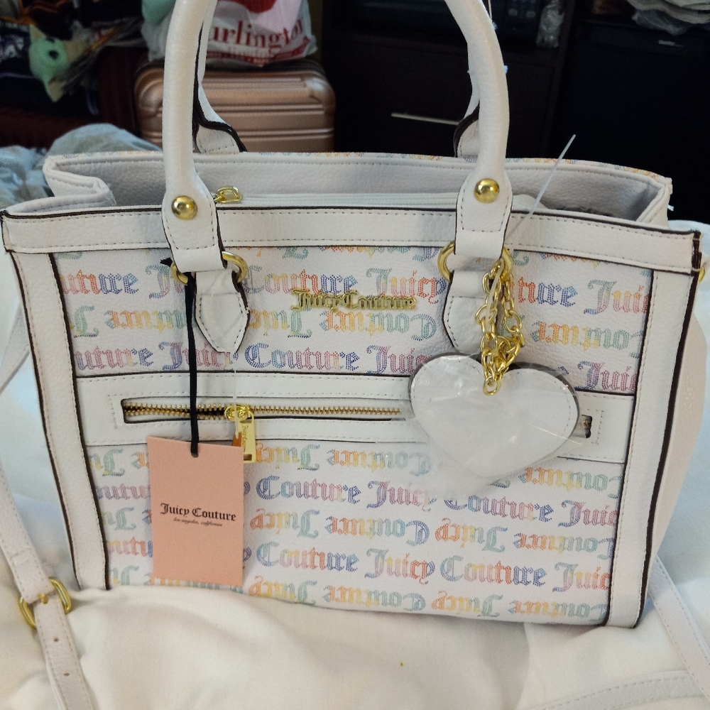 NWT Rainbow Juicy Couture purse